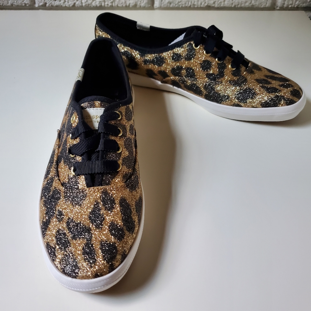 Keds x kate spade new york Champion Glitter Leopard